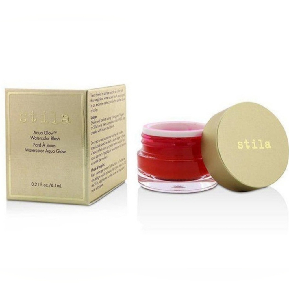 Stila Aqua Glow Blush in Bold Red